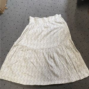 Zara girls elastic a-line skirt